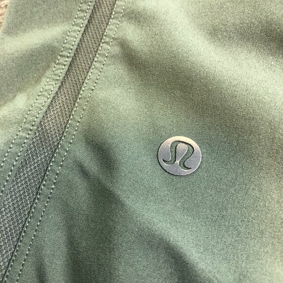 Luululemon THE Shorts Mens Small Green Performance 7" Inseam Stretch Gym - Picture 8 of 11